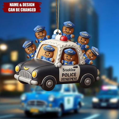 Unsere Abteilung – Personalisierte Polizeibeamten-Verzierung